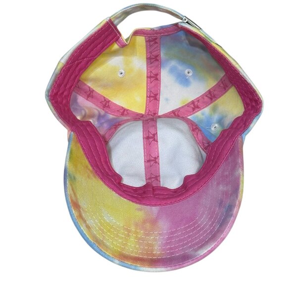 NWOT Jeffree Star Womens Ltd. Ed. Embroidered Tie Dye Adjustable Cap - Picture 5 of 6